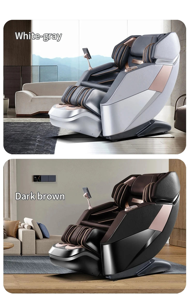 3 Year Warranty 4D Waist Heating Luxury Massage Chair Full body Airbag  SL Track Massage Sofa 3D Zero Gravity Home Office Chair