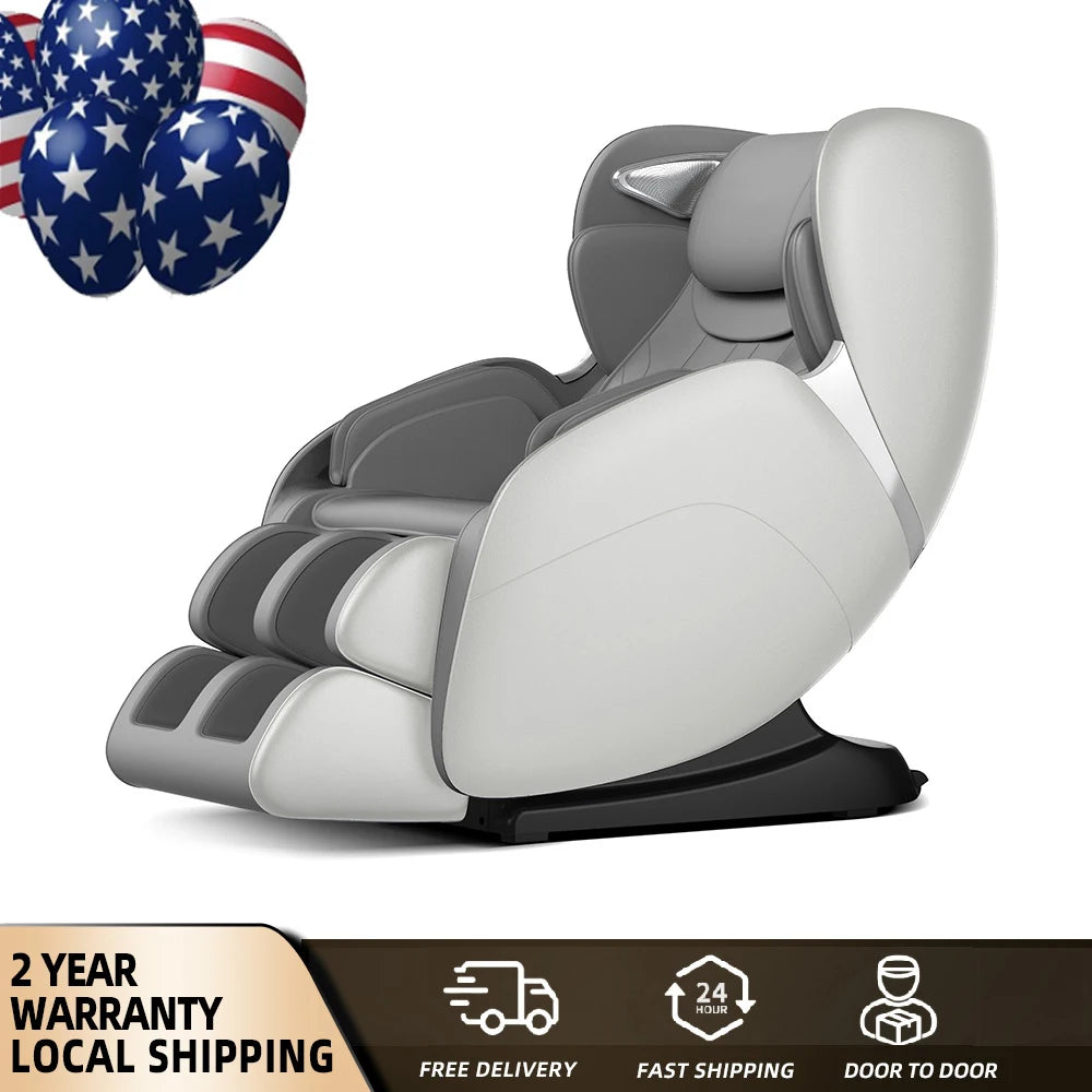 2 Year Warranty 4D SL Airbag Zero Gravity full body Massage Chair Home 3D Office Foot Roller Shiatsu Office Chair Massage Sofa