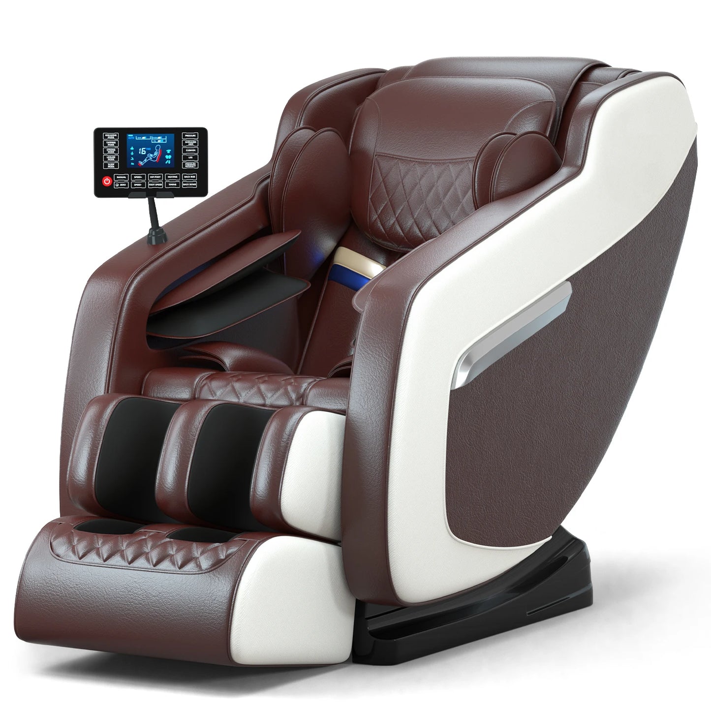 2024 Full Body Massage Chair with Airbags Zero-Gravity, Heat Therapy, and Smart Bluetooth