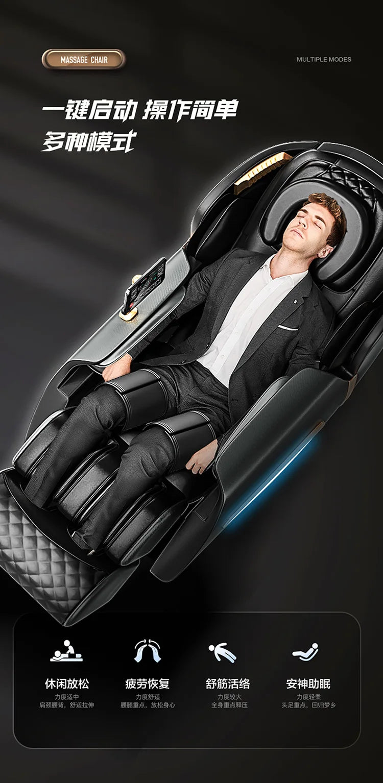 Electric Massage Chair Home Automatic Massage Chair Full Body Multifunctional Luxury Space Capsule Massage Sofa