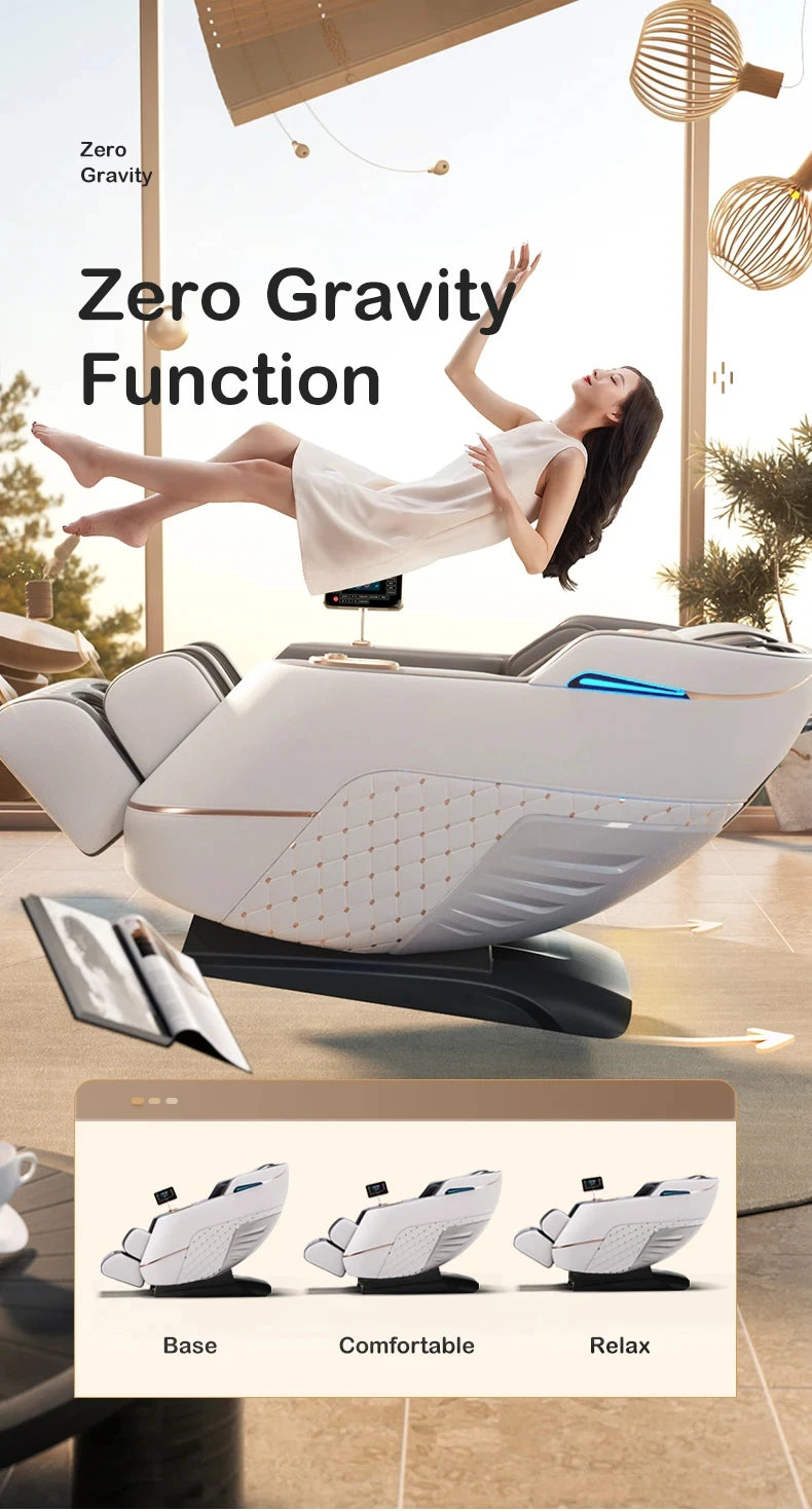 Massage Chair Full Body New Model Home Office Factory Electric Heating Kneading Luxury Zero Gravity Recliner Massage Chair