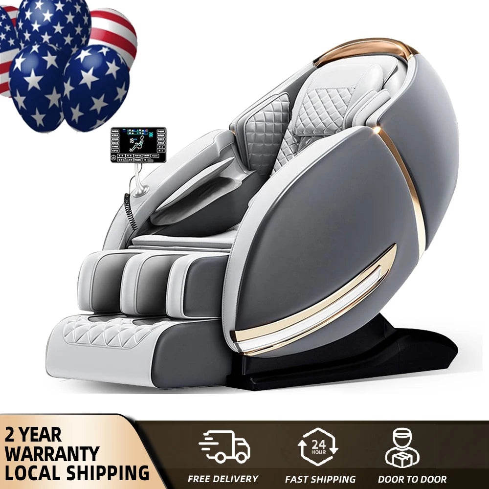 2 Year Warranty 4D SL Airbag Zero Gravity full body Massage Chair