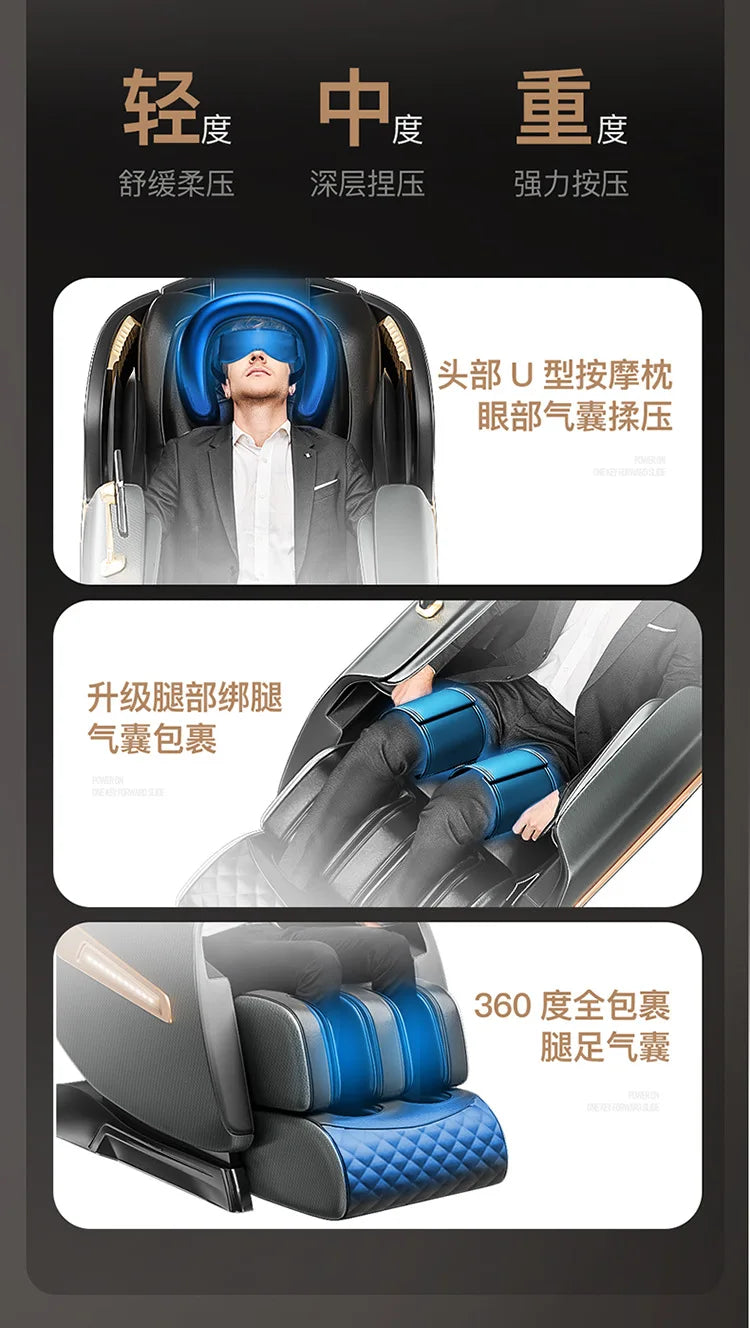 Electric Massage Chair Home Automatic Massage Chair Full Body Multifunctional Luxury Space Capsule Massage Sofa