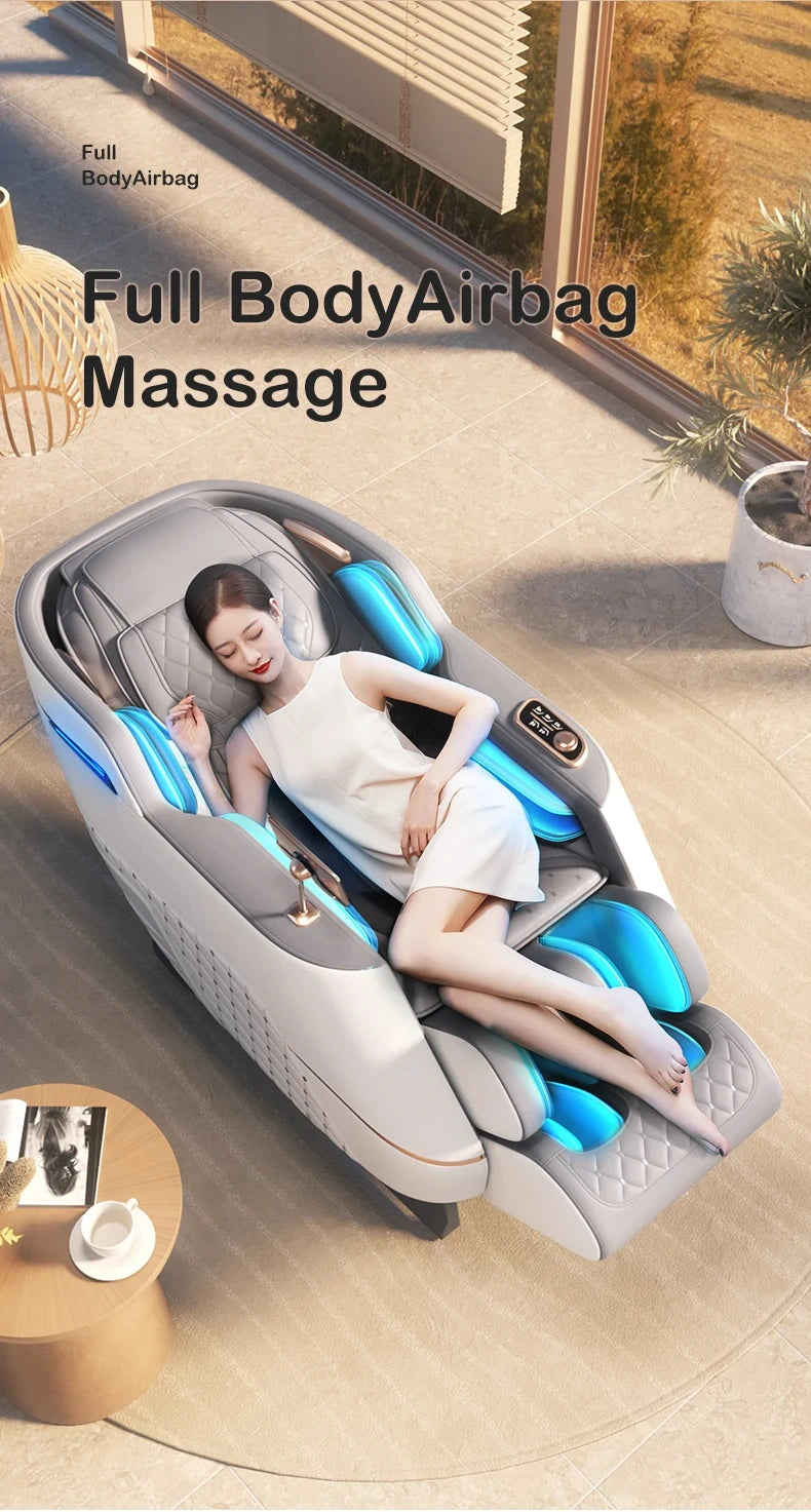 Massage Chair Full Body New Model Home Office Factory Electric Heating Kneading Luxury Zero Gravity Recliner Massage Chair