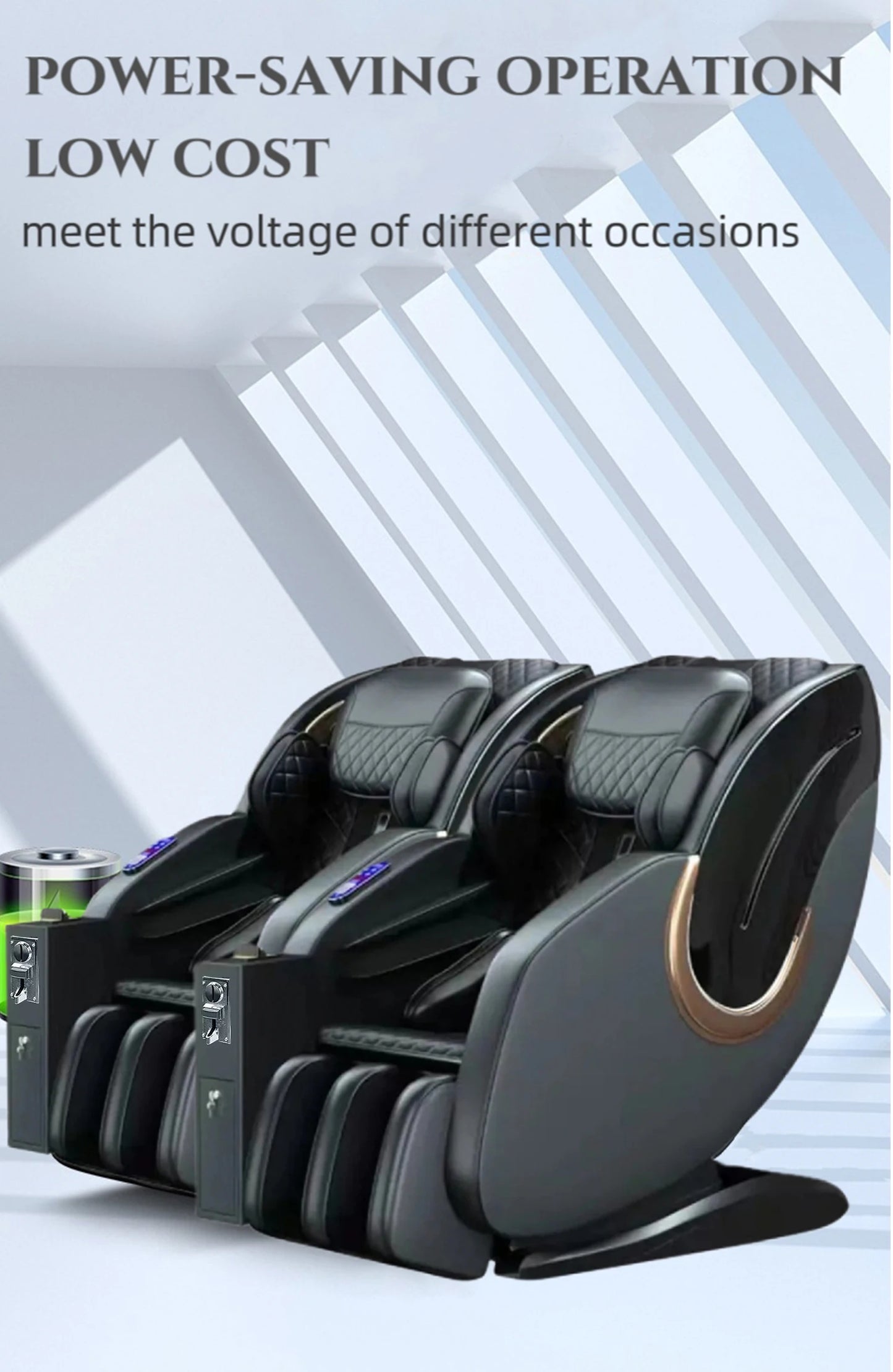 Full Body 4d Zero Gravity Electric Coin or Paper Currency Operated Massage Chair Automatic Body Kneading Multi-function Cheaper