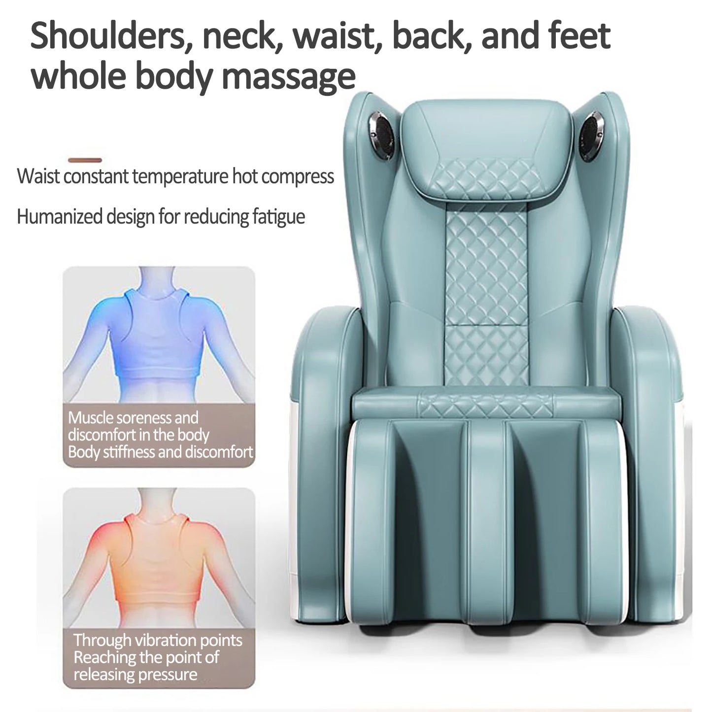 3-year warranty Electric Full Body Massage Chair Zero Gravity Intelligent Kneading massage sofa chair for home Bluetooth music