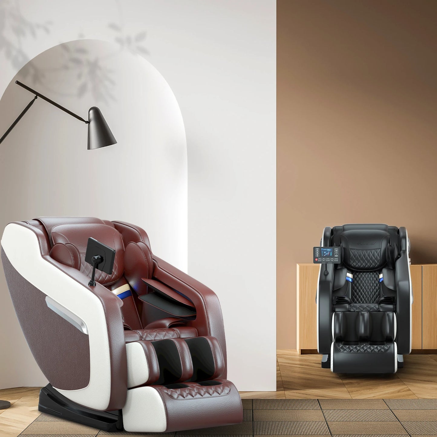 2024 Full Body Massage Chair with Airbags Zero-Gravity, Heat Therapy, and Smart Bluetooth