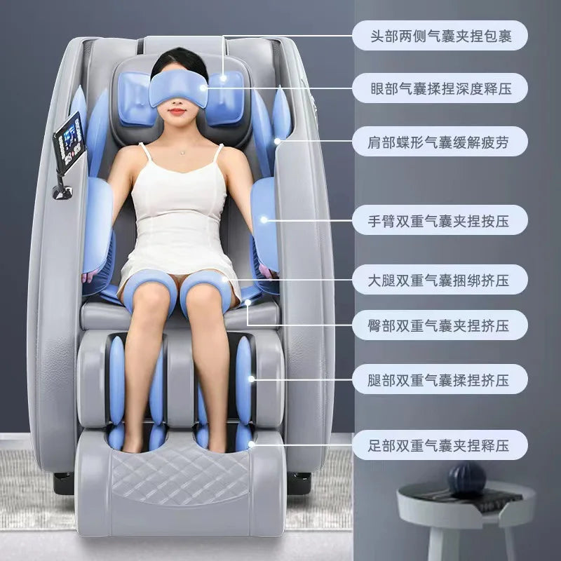 Music Massage Chair Multifunctional Home Full Body Electric Zero Gravity Massage Luxury Sofa Gift