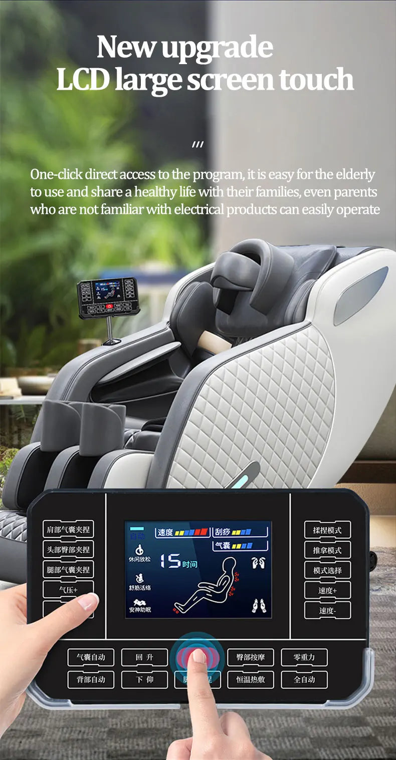 Multi-Function Music Massage Chair Office Home Full Automatic Zero-Gravity Electric Massage Luxury Space Capsule Gift  Sofa