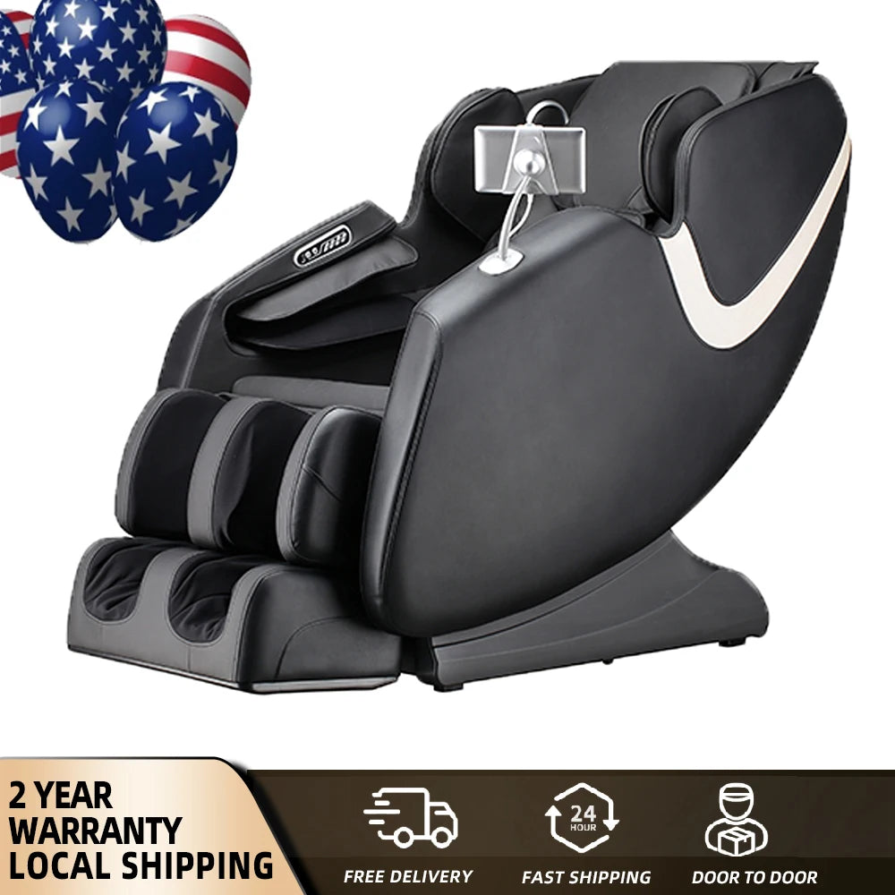 2 Year Warranty 4D SL track Airbag Zero Gravity full body Massage Chair Home 3D Office Heating Shiatsu Office Chair Massage Sofa