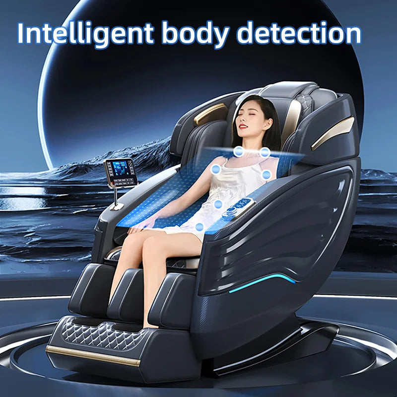 Full Body Professional 3D Zero Gravity Intelligent Electric Automatic Luxury Heating Shiatsu Massage Chair Rocking Sofa