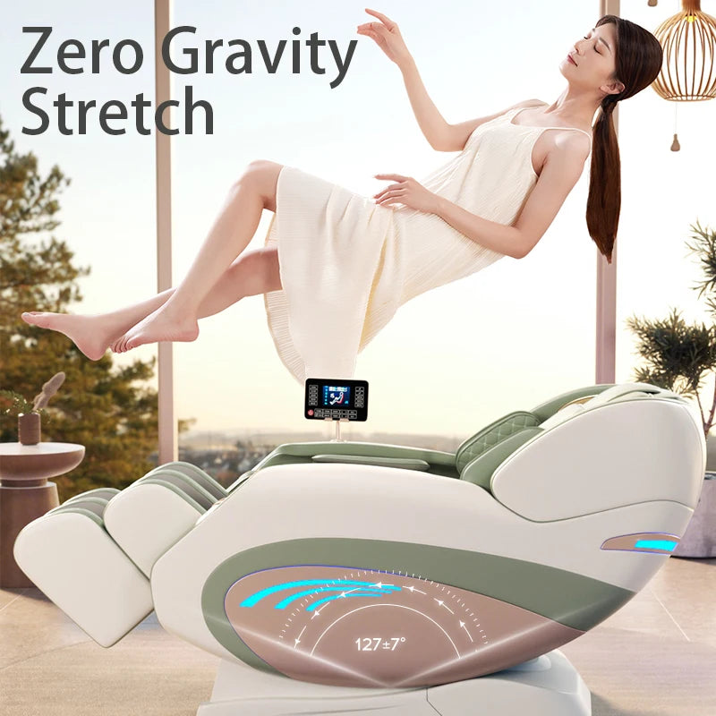 Jare K8 Zero Gravity Massage chair 2024 new Cheaper Price Full Body Airbags Heating Home Relax SL Track  Massage Chair