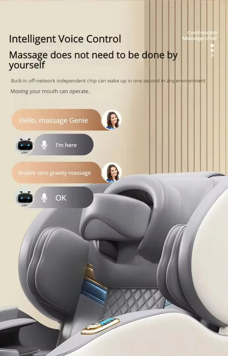 mansage chair full body with airbag Massage with U-shaped Headrest Zero gravty Shiatsu Kneading massage sofa chair for home