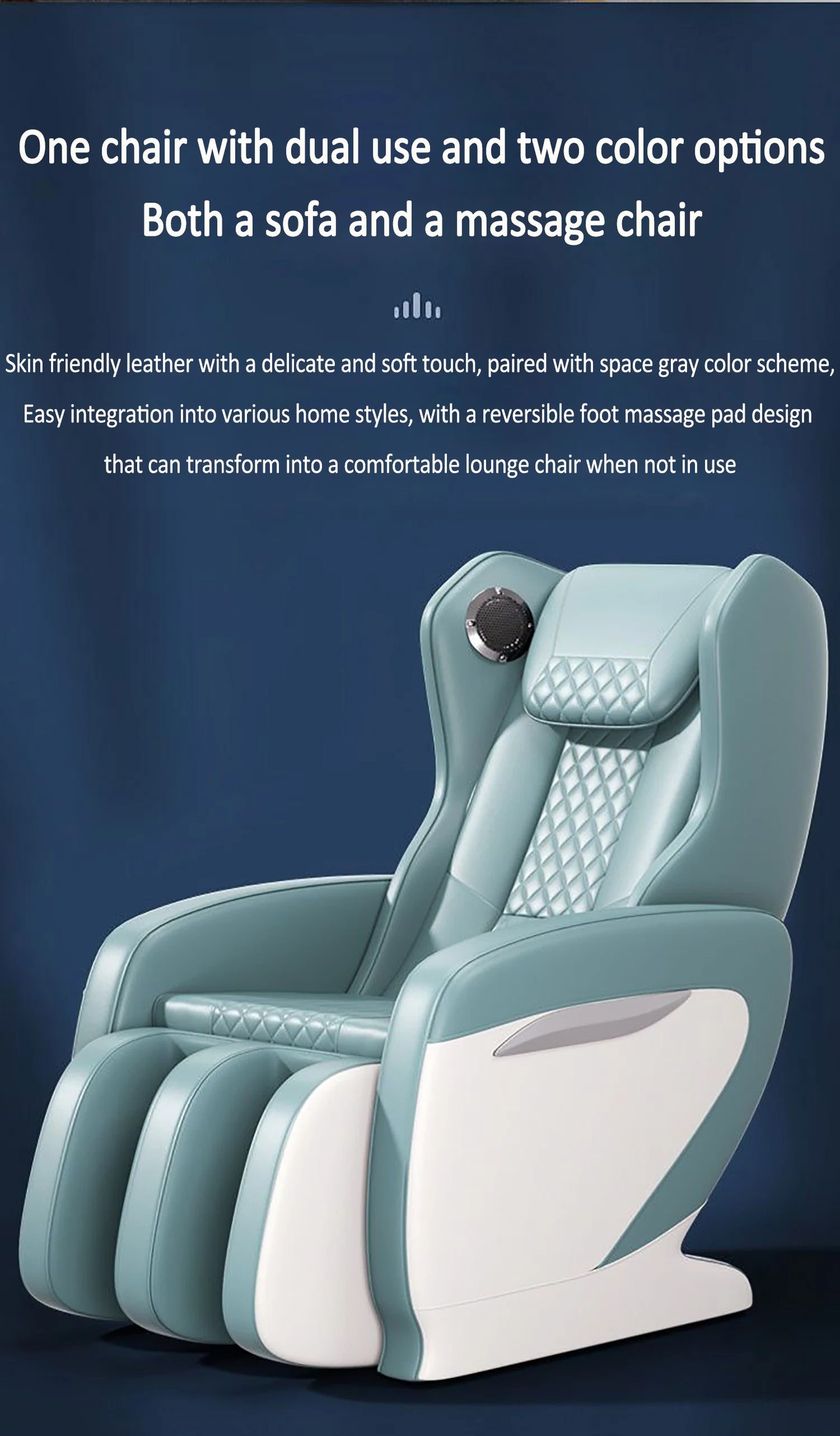 3-year warranty Electric Full Body Massage Chair Zero Gravity Intelligent Kneading massage sofa chair for home Bluetooth music