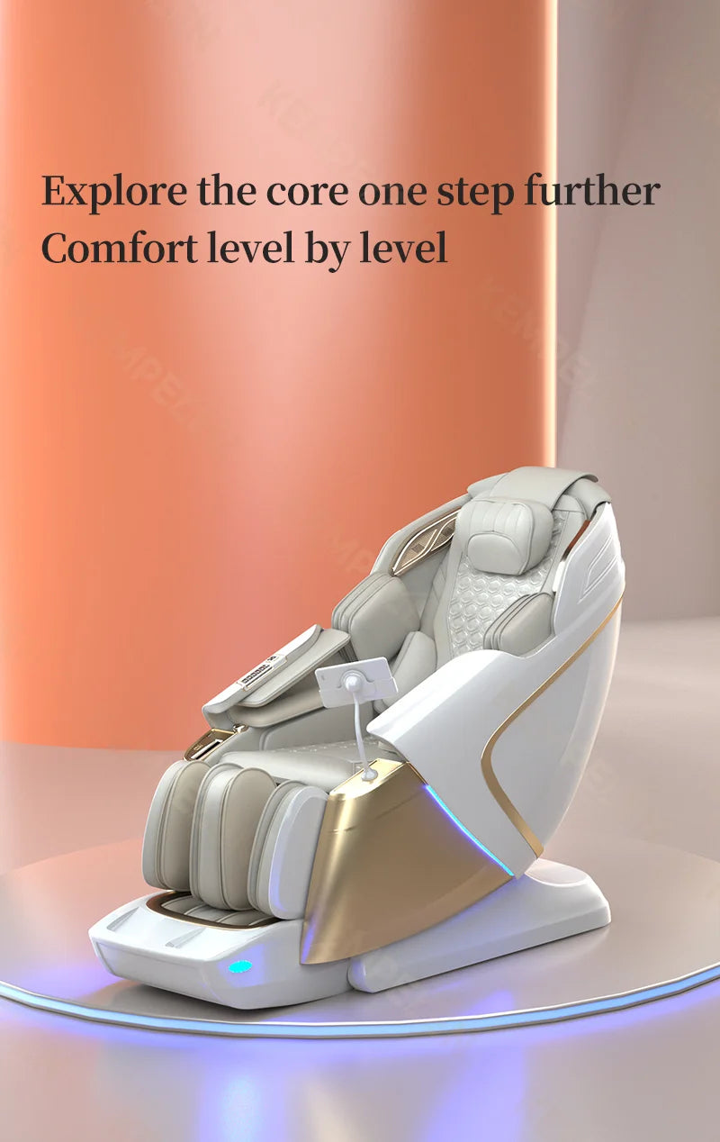 3 Year Warranty Dual-core 4D SL-Track Zero Gravity full body Massage Chair Home 3D Thai Stretch Electric leg lift Massage Sofa