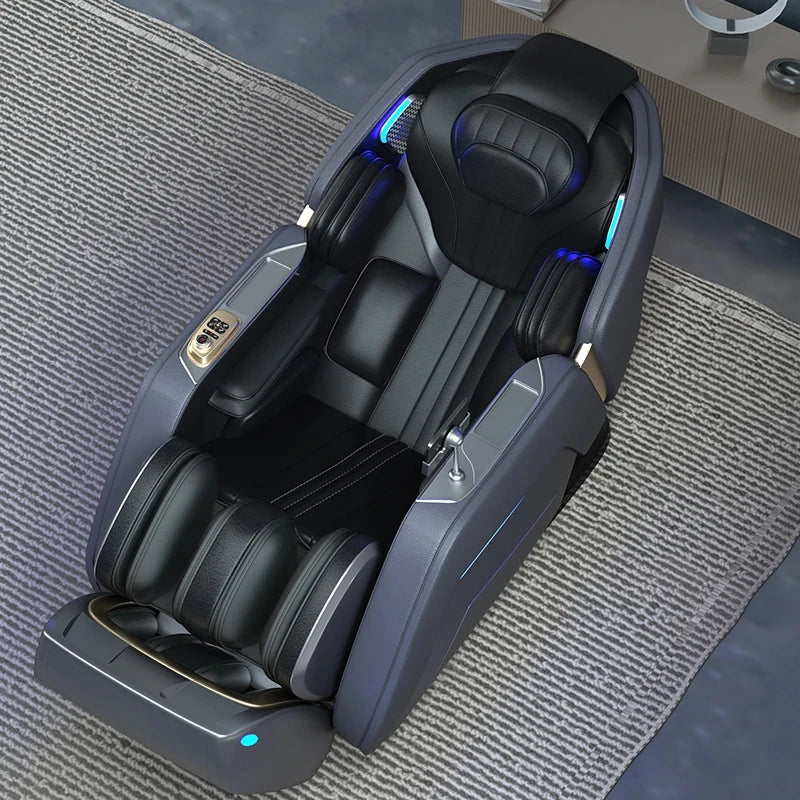 Massage Chair 4D with Zero Gravity Full Body with Voice Control,Back Heating,Bluetooth Speaker,Airbags Massage Chair